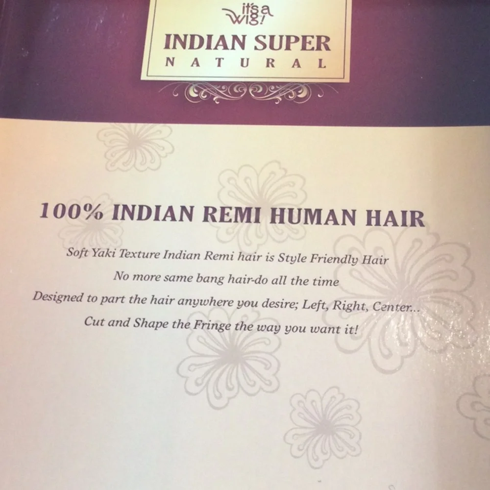 New. Remi natural human hair wig. Style”First Lady”